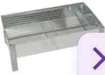 Camping BBQ Stand 44x26cm 16179-1, QAR 17.00 at Family Food Centre