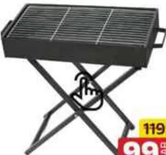 Camping BBQ Stand 30x60cm GIT3632, QAR 99.00 at Family Food Centre