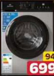 Blue Electric Front Load Washer 7kg, QAR 699.00 at Family Food Centre
