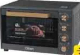 Clikon Toaster Oven With Rotisserie 48Ltr 2000W, QAR 259.00 at Family Food Centre