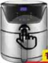 Nikai Air Fryer Black 6Ltr, QAR 179.00 at Family Food Centre