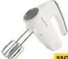 Russell Hobbs White Electric Hand Mixer 250Watts 27520, QAR 69.00 at Family Food Centre