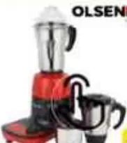 Olsenmark 3in1 Mixer Grinder 5s Jar 3 Speed 750W Omsb2426, QAR 119.00 at Family Food Centre