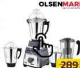 Olsenmark Mixer Grinder 5in1 Omsb7060, QAR 199.00 at Family Food Centre