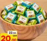 Melova Dubai Kunafa Pistachio Chocolate, QAR 20.00 at Paris Hypermarket