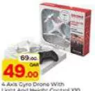 4 Axis Gyro Drone, QAR 49.00 at Paris Hypermarket