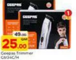 Geepas Trimmer, QAR 25.00 at Paris Hypermarket
