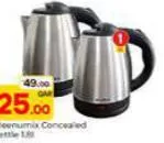 Meenumix Concealed Kettle, QAR 25.00 at Paris Hypermarket
