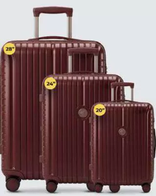 Traveller Pp 8 Wheel Luggage 20in Tr3033, QAR 89.00 at Paris Hypermarket