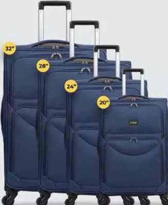 Air Bus Soft Trolly 4 Wheel, QAR 69.00 at Paris Hypermarket