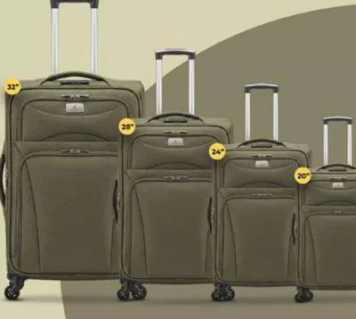 Harvin Soft Trolley Bag 4 Wheel, QAR 67.00 at Paris Hypermarket