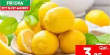 Lemon Big, QAR 3.25 at Mark and Save