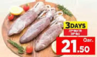 Squid Large, QAR 21.50 at Mark and Save