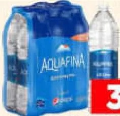 Aquafina Drinking Water, QAR 3.00 at Mark and Save