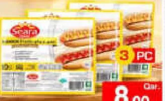 Seara Chicken Franks, QAR 8.00 at Mark and Save