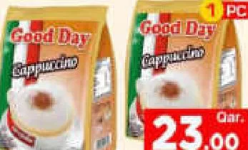 Good Day Cappuccino, QAR 23.00 at Mark and Save