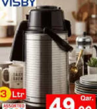 Visby Airpot Flask 3L, QAR 49.00 at Mark and Save