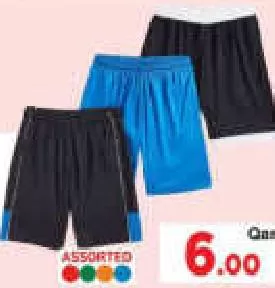 Mens Shorts Asstd, QAR 6.00 at Mark and Save