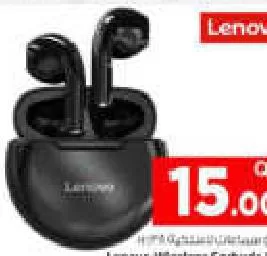 Lenovo Wireless Earbuds HT38, QAR 15.00 at Mark and Save