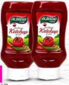 Al Badia Ketchup, QAR 9.50 at Marza Hypermarket