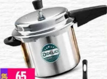 Delici Ss Pressure Cooker 5ltr, QAR 65.00 at Marza Hypermarket