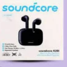 ANKER SOUNDCORE EARPODS K20I, QAR 45.00 at Marza Hypermarket