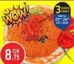 Chicken Kabsa, QAR 8.75 at Safari Hypermarket