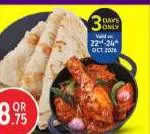 Chicken Masala + Paratha, QAR 8.75 at Safari Hypermarket