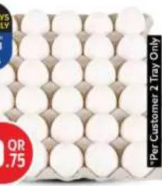White Fresh Egg, QAR 10.75 at Safari Hypermarket