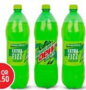 Mountain Dew Zero Extra Fizz, QAR 8.50 at Safari Hypermarket