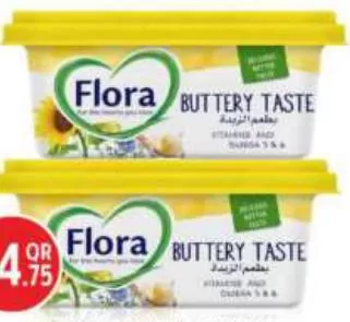Flora Buttery Taste, QAR 24.75 at Safari Hypermarket