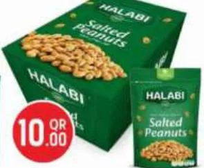Halabi Peanuts Salted, QAR 10.00 at Safari Hypermarket