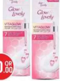 Glow & Lovely Vita Glow Cream, QAR 20.75 at Safari Hypermarket