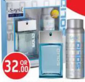 Sapil Solid + Deodorant, QAR 32.00 at Safari Hypermarket