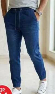 Mens Denim Cargo Joggers Asrtd., QAR 34.00 at Safari Hypermarket