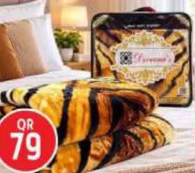 Diveenas Raschel Blanket Single 1 Ply Asrtd., QAR 79.00 at Safari Hypermarket