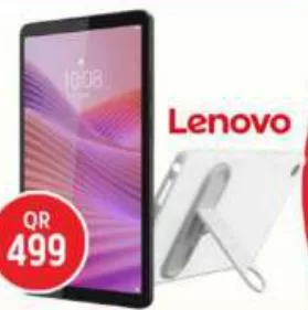 LENOVO ZAEH0212AE TAB TB 311FU 4GB 64GB GREY WUXGA IPS ANTI-FINGERPRINT 10.1", QAR 499.00 at Safari Hypermarket