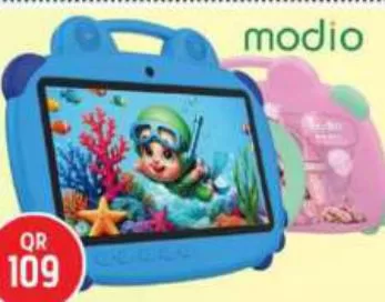 MODIO M56 WIFI 7" KIDS TABLET, QAR 109.00 at Safari Hypermarket