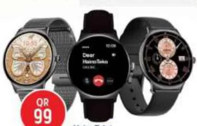 HAINO TEKO S5 SUPER SLIM SMARTWATCH, QAR 99.00 at Safari Hypermarket