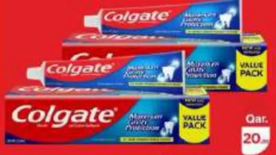 Colgate Toothpaste MCF, QAR 20.00 at Mark and Save