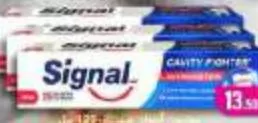 Signal Cavity Fighter Toothpaste, QAR 13.50 at Mark and Save