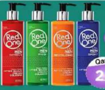 RedOne After Shave Cream, QAR 2.50 at Mark and Save