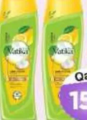 Vatika Shampoo, QAR 15.00 at Mark and Save