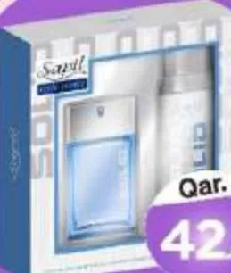 Sapil Solid Edp 100ml + Deo 150ml Gift Set, QAR 42.00 at Mark and Save