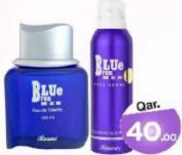 Rasasi Blue For Men Edp + Deo, QAR 40.00 at Mark and Save