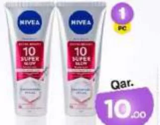 Nivea Body Serum Extra Bright Glow, QAR 10.00 at Mark and Save