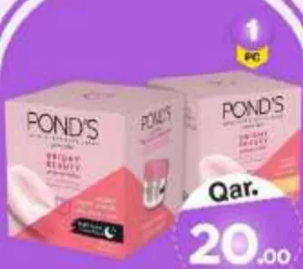 Ponds Day Cream + Night Cream, QAR 20.00 at Mark and Save
