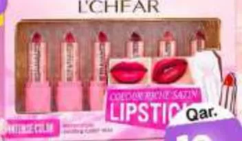 Lchear Lipstick 5pc, QAR 10.00 at Mark and Save