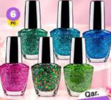 Nail Polish 6Pc Set, QAR 8.00 at Mark and Save