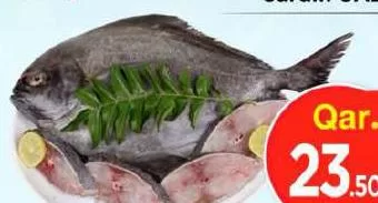Black Pomfret, QAR 23.50 at Mark and Save